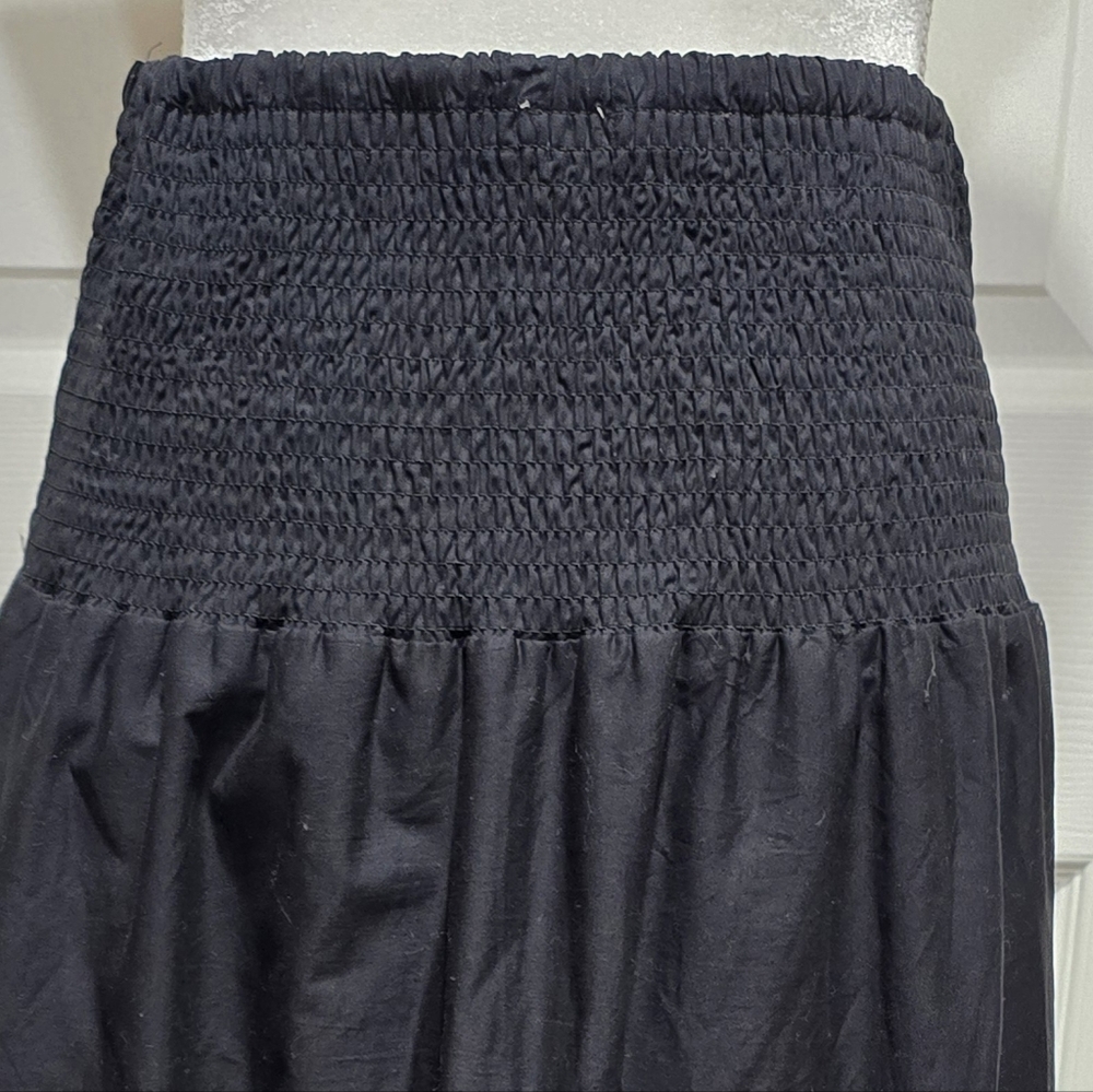Jason Wu Black Eyelet Scalloped Hem Skirt - Picture 8 of 8